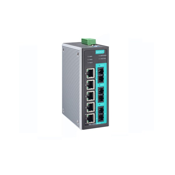 Entry-Level Mgd Indust. Eth Swtch w/5 10/100Baset , Eds-408A-3S-Sc-48-T